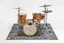 Drum N Base 6' x 5.25’ Grey Vintage Persian Style Stage Rug - VP185-GRY