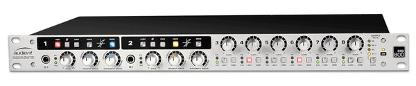 Audient 8 Channel Microphone Preamp with HMX & IRON - ASP800