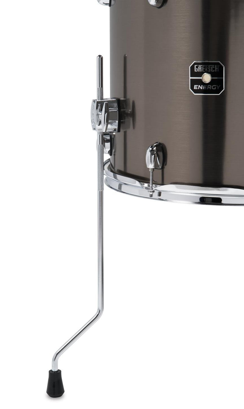 Gretsch Energy 5-Piece Drum Kit w/ Hardware  Set of Zildjian Cymbals  Grey Color