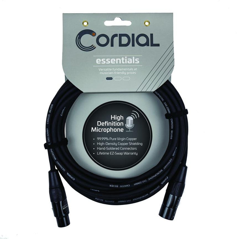Cordial 66' Microphone Cable - XLR Male to XLR Female - CIM20FM