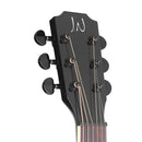 JN Guitars Yakisugi Acoustic Electric Dreadnought Guitar - Black - YAK-D