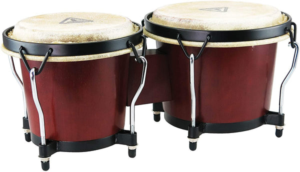 Tycoon Percussion 6” & 7” Ritmo Series Mahogany Finish Bongos - TB-8BM