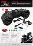 Boss Audio ATV/UTV 6.5" Waterproof Sound System Speakers w/ Bluetooth - ATV25B