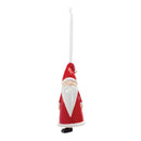 Ceramic Santa Bell Ornament (Set of 12)