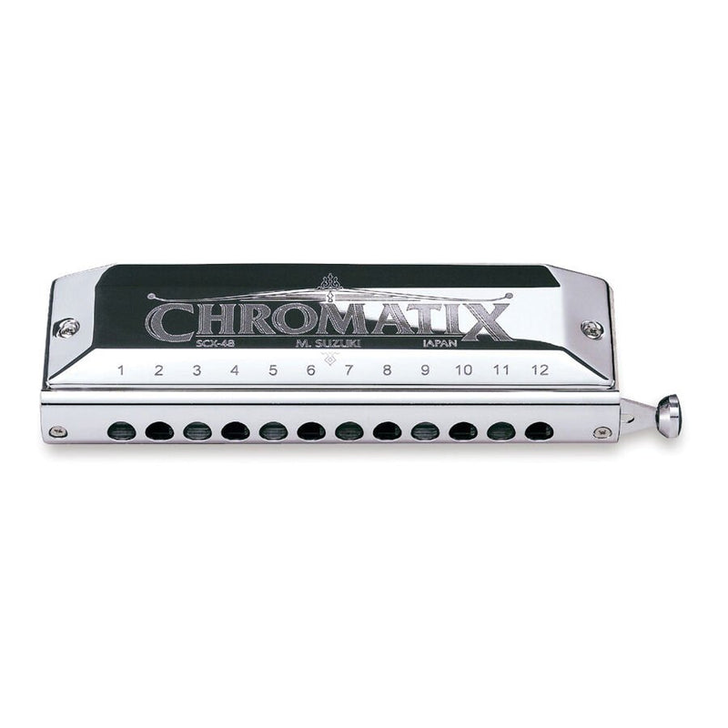 Suzuki SCX48 Chromatix Series Harmonica Key of G - 12 Hole Chromatic