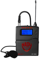 Nady 4W-1KU LT Quad True Diversity 1000 CH UHF Wireless System - 4 Lavalier Mics