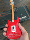 Axe Heaven Jimi Hendrix Monterey Stratocaster Mini Guitar Replica - JH-801