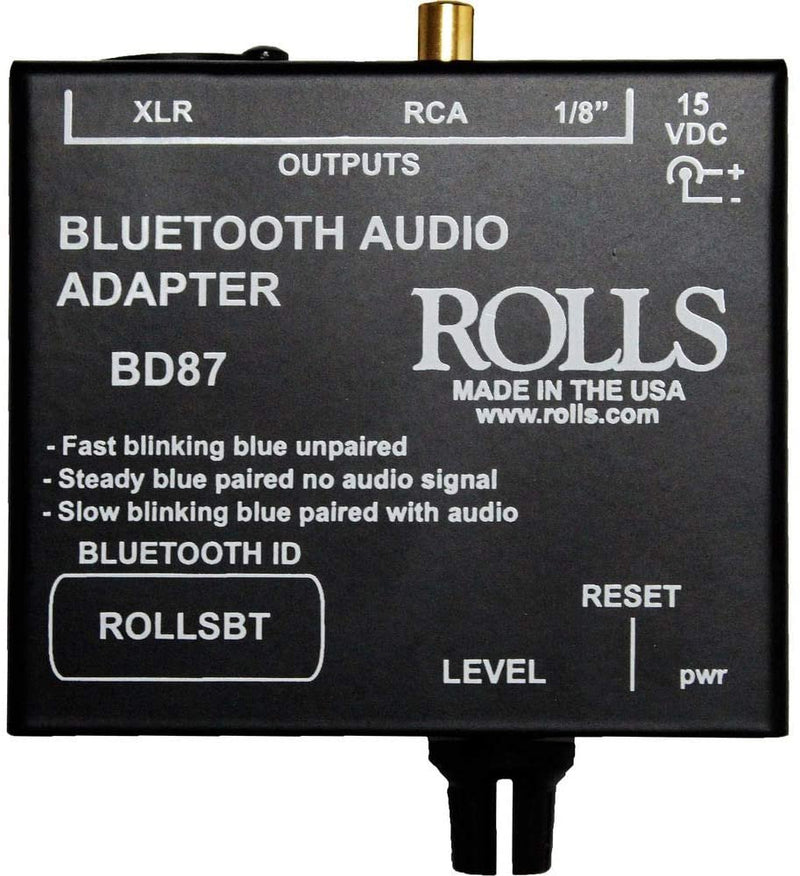 Rolls Bluetooth DI Audio Adapter - BD87