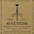 Augustine 12PK Imperial/Black Low Tension Nylon Guitar Strings - HLSETIMPBLACKPK