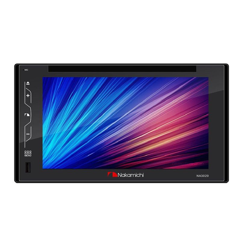 Nakamichi 2-DIN 6.2" Touchscreen AV Receiver w/ DVD player - NA3020