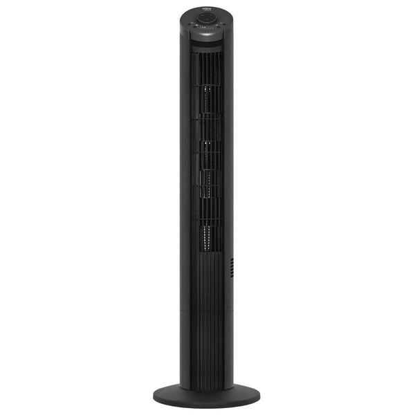 Premium PFT423R 42" 3 Speed Oscillating Tower Fan w/ Remote & Timer - Black