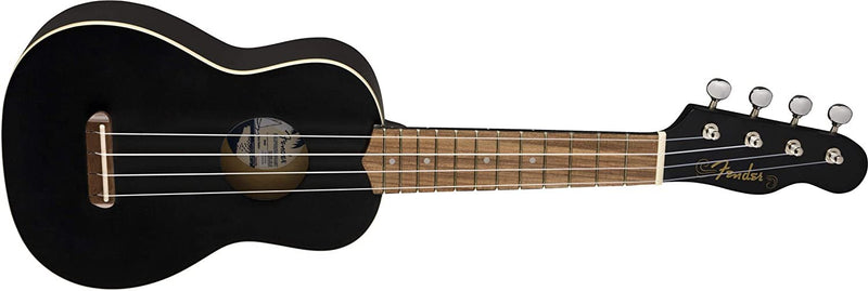 Fender Venice Soprano Ukulele - Black