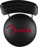Fender 31.5” Vegan Leather Barstool with Backrest