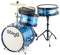 Stagg 3-Piece Junior Drum Set with Hardware - 8/10/12 - Blue - TIM JR 3/12B BL