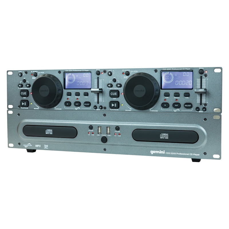 Gemini DJ CD Media Player with USB - CDX-2250I