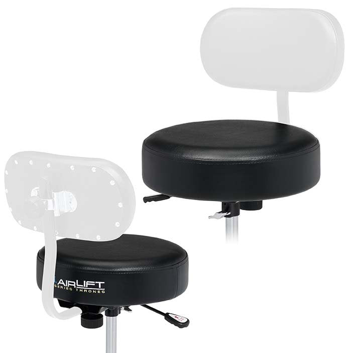 DW Drums 9000 Series Airlift Round Drum Throne - DWCP9100AL