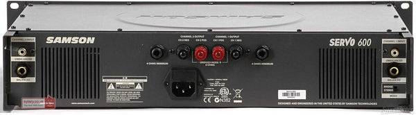 Samson Servo 600 Power Amplifier - SERVO600