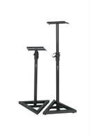 Gator Frameworks Pair of Adjustable Studio Monitor Stands w/ Max Height of 50"