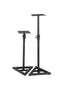 Gator Frameworks Pair of Adjustable Studio Monitor Stands w/ Max Height of 50"