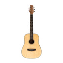 Stagg Acoustic Dreadnought Travel Guitar - Natural - SA25 SPRU TRAV