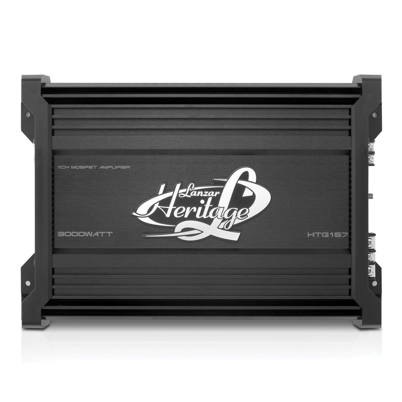 Lanzar Heritage 3000 Watt Monoblock MOSFET Car Amplifier - HTG157