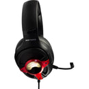 Meters Level-Up 7.1 Surround Sound Wired Gaming Headset (Red)