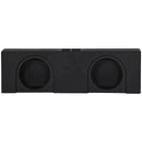 Qpower QBOMB Dual 12 Vented Empty Box Behind Seat Mount QBTRUCK212V