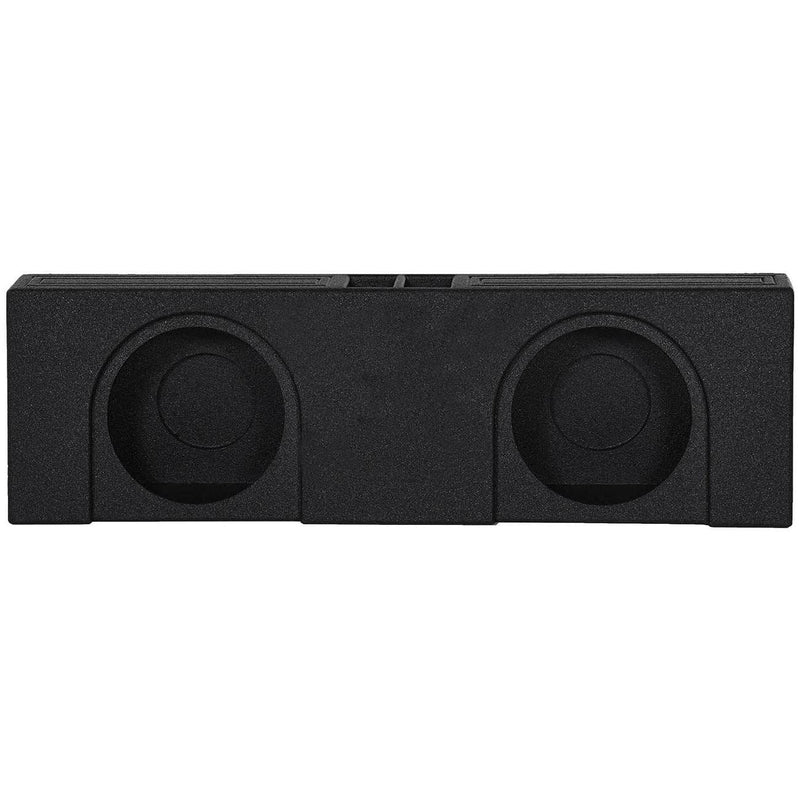 Qpower QBOMB Dual 12 Vented Empty Box Behind Seat Mount QBTRUCK212V