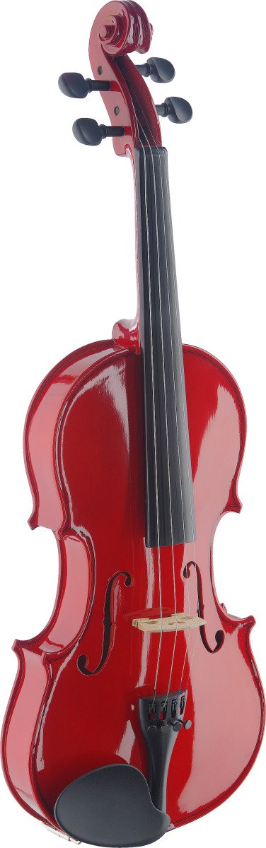 Stagg Classic 4/4 Violin with Soft Case - Red - VN4/4-TR