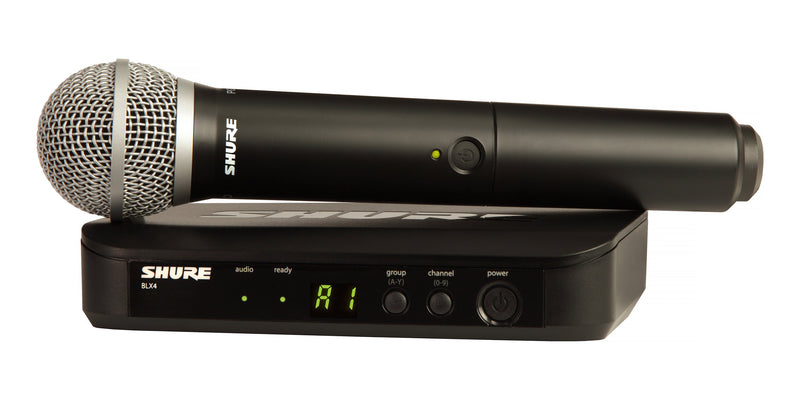 Shure BLX24/PG58-H11 Wireless Microphone Vocal System with PG58. H11 Band