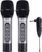 Karaoke USA WM906 Dual Professional 900 MHz UHF Wireless Handheld Microphones w/ Rechargeable Batteries WM906