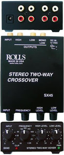 Rolls Stereo Two-Way Crossover - SX45