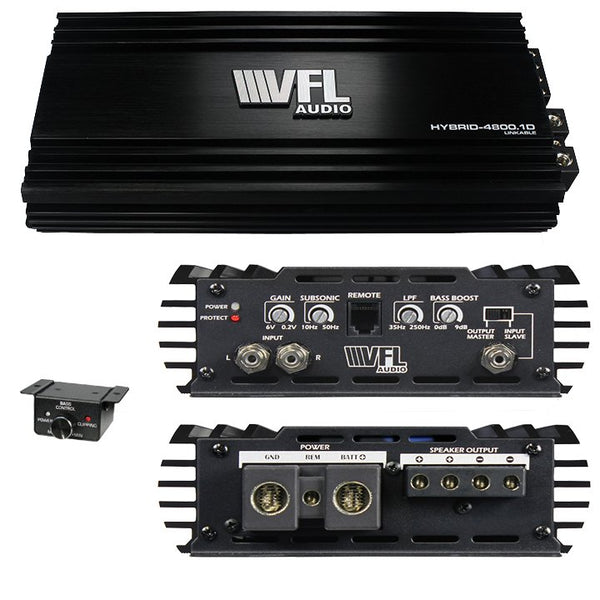 VFL AUDIO Hybrid D Class Amplifier 4800 watts max VFLHYBRID48001D