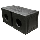 Qpower Dual 6.5 Box Vented QBOMB with Spray liner QBOMB65V