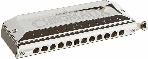 Suzuki Chromatix 12 Hole Chromatic Harmonica Key of F - SCX-48-F New Open Box