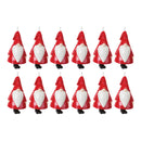 Ceramic Gnome Bell Ornament (Set of 12)