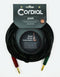Cordial 30' Instrument Cable - 1/4″ Straight End to End - Black - CRI9PP-SILENT