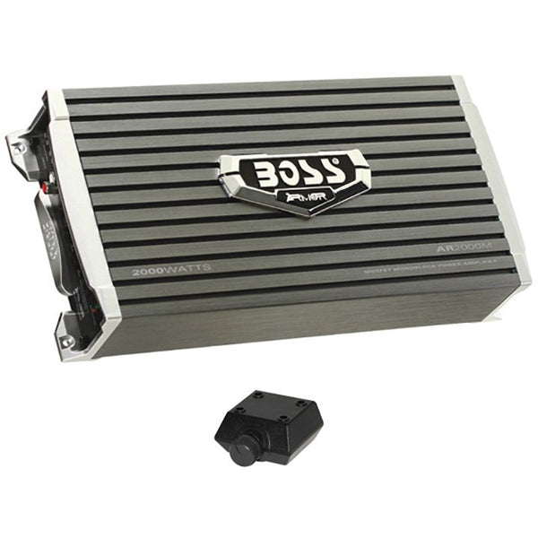 Boss Armor Monoblock 2000 Watt Car Audio Amplifier - AR2000M