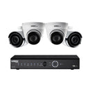 Lorex 4K Ultra HD 8-Channel PoE IP NVR Security Camera System w/ Four IP Cameras