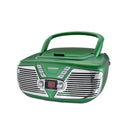 SYLVANIA SRCD211-GREEN Retro Portable CD Radio Boombox (Green)