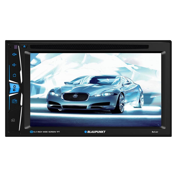 Blaupunkt Belair 6.2” 2-DIN Touchscreen DVD Receiver w/ Bluetooth & MirrorLink