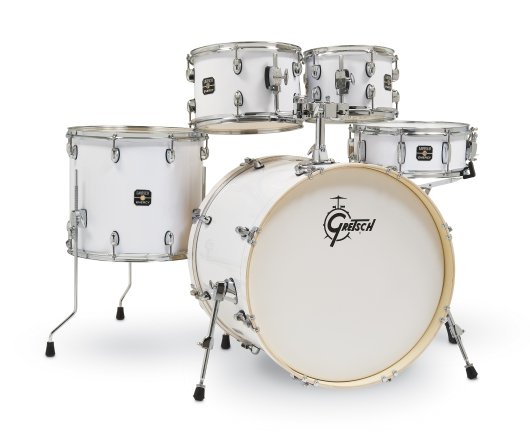 Gretsch GE4E825SPW Energy 5-Piece Drum Shell Pack 22/10/12/16/14 - White