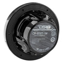 DS18 CF-65 6.5" 125 Watts RMS 4 Ohm Carbon Fiber Marine Speakers with Integrated RGB LED Lights