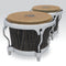 LP Uptown Series Bongo Set - Sculpted Ash w/ Chrome Hardware - LP201SA