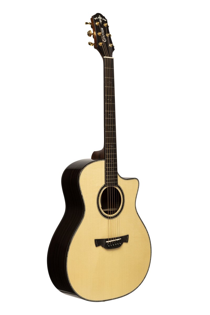 Crafter LX G-1000CE Grand Auditorium Cutaway Acoustic-Electric Guitar - Natural