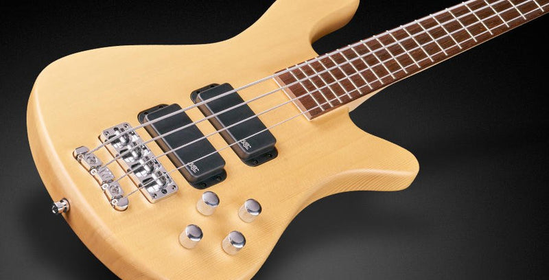 Warwick RockBass Streamer Standard 4-String Bass - Natural Transparent Satin