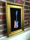Axe Heaven 12x18 Mini Guitar Gold Leafing Display Frame w/ Black Suede - B1-370