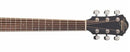 Oscar Schmidt OG1 3/4-Size Acoustic Guitar Black - OG1B