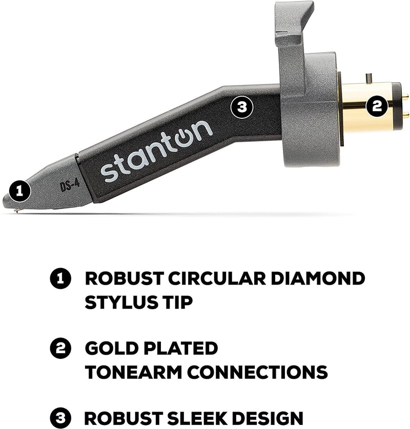 Stanton DS4 Precision Engineered DJ Cartridge for Turntables