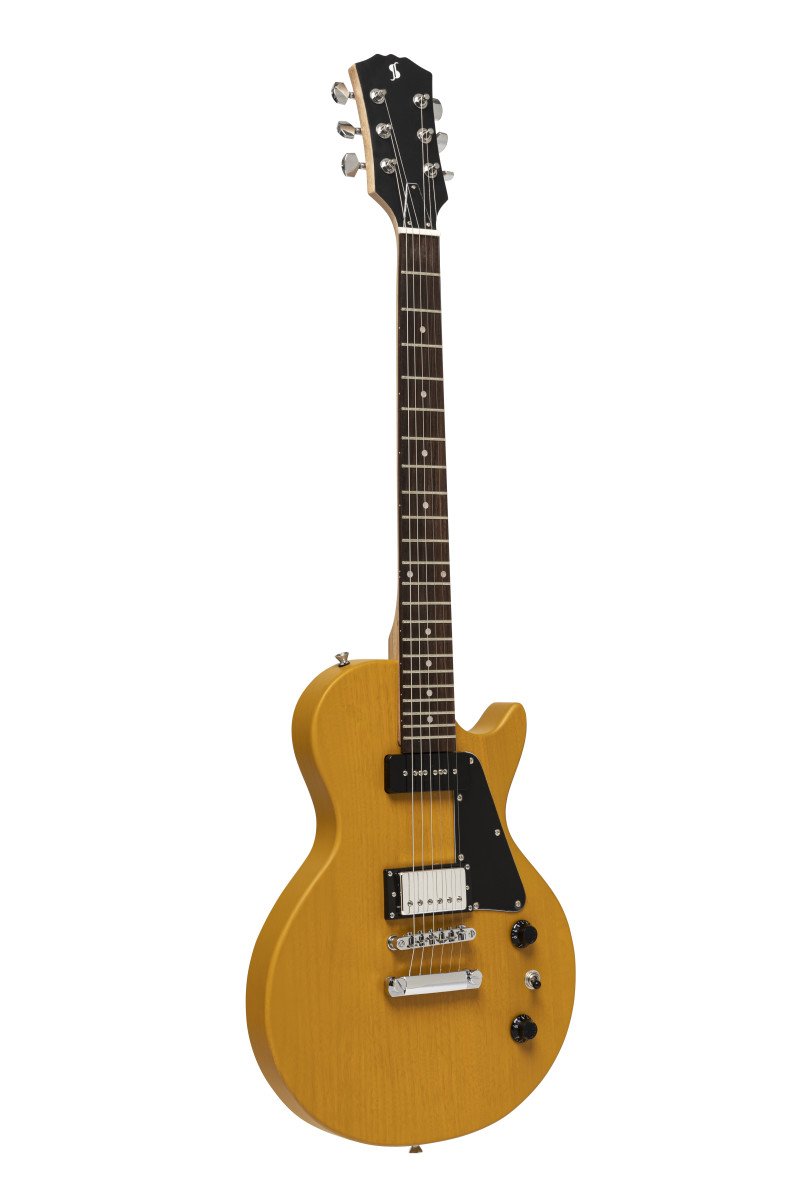 Stagg Standard Series Electric Guitar - Vintage Yellow - SEL-HB90 VYL